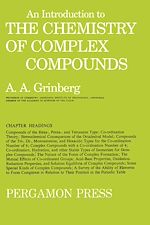 Télécharger le livre :  An Introduction to the Chemistry of Complex Compounds