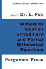 Télécharger le livre :  Numerical Solution of Ordinary and Partial Differential Equations