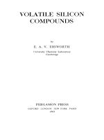 Télécharger le livre :  Volatile Silicon Compounds