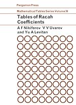 Télécharger le livre :  Tables of Racah Coefficients