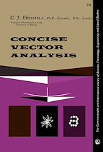 Télécharger le livre :  Concise Vector Analysis