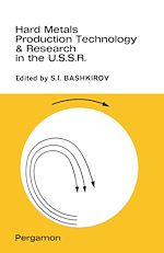 Download this eBook Hard Metals Production Technology and Research in the U.S.S.R.
