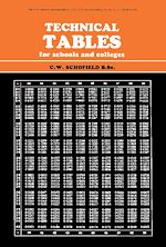 Télécharger le livre :  Technical Tables for Schools and Colleges