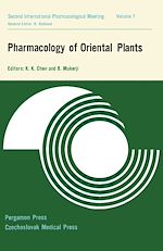 Télécharger le livre :  Pharmacology of Oriental Plants