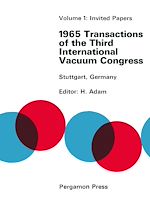 Télécharger le livre :  1965 Transactions of the Third International Vacuum Congress