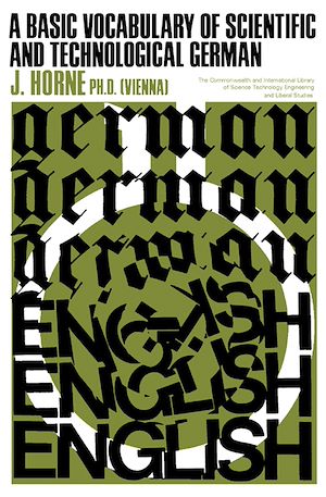 Téléchargez le livre :  A Basic Vocabulary of Scientific and Technological German
