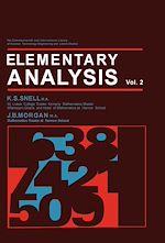 Télécharger le livre :  Elementary Analysis