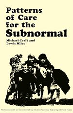 Télécharger le livre :  Patterns of Care for the Subnormal