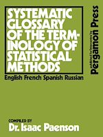 Télécharger le livre :  Systematic Glossary of the Terminology of Statistical Methods