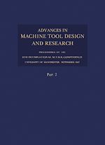 Télécharger le livre :  Advances in Machine Tool Design and Research 1967