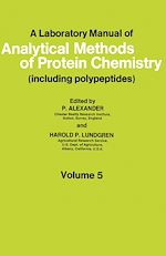 Télécharger le livre :  A Laboratory Manual of Analytical Methods of Protein Chemistry