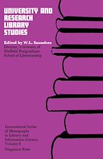Télécharger le livre :  University and Research Library Studies