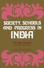 Télécharger le livre :  Society, Schools and Progress in India