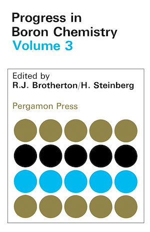 Téléchargez le livre :  Progress in Boron Chemistry