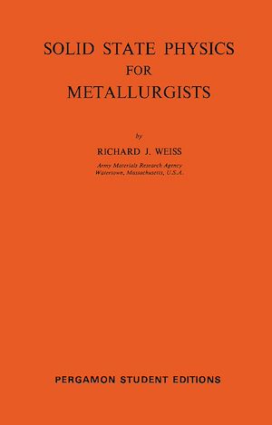 Téléchargez le livre :  Solid State Physics for Metallurgists