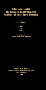 Télécharger le livre :  Tables for Emission Spectrographic Analysis of Rare Earth Elements