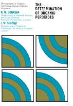 Télécharger le livre :  The Determination of Organic Peroxides