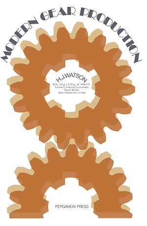 Téléchargez le livre :  Modern Gear Production