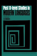 Télécharger le livre :  Post-O-Level Studies in Modern Languages