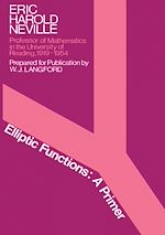 Télécharger le livre :  Elliptic Functions