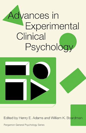Téléchargez le livre :  Advances in Experimental Clinical Psychology