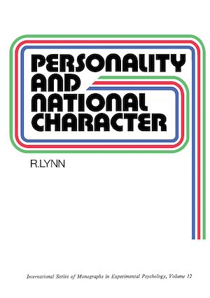 Téléchargez le livre :  Personality and National Character