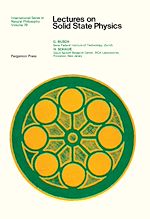 Télécharger le livre :  Lectures on Solid State Physics