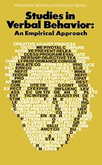 Télécharger le livre :  Studies in Verbal Behavior