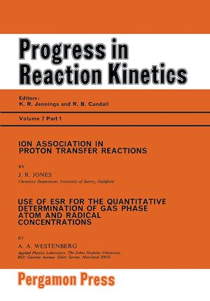 Téléchargez le livre :  Ion Association in Proton Transfer Reactions