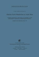 Télécharger le livre :  Alkaline Earth Metabolism in Adult Man