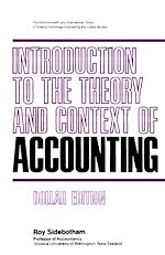 Télécharger le livre :  Introduction to the Theory and Context of Accounting