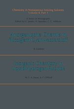 Télécharger le livre :  Chemistry in Anhydrous, Prototropic Solvents