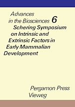 Télécharger le livre :  Schering Symposium on Intrinsic and Extrinsic Factors in Early Mammalian Development, Venice, April 20 to 23, 1970