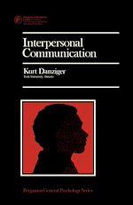 Télécharger le livre :  Interpersonal Communication
