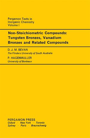Téléchargez le livre :  Non-Stoichiometric Compounds