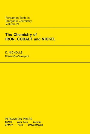Téléchargez le livre :  The Chemistry of Iron, Cobalt and Nickel