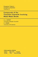 Télécharger le livre :  Compounds of the Transition Elements Involving Metal-Metal Bonds