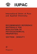 Télécharger le livre :  Recommended Reference Materials for Realization of Physicochemical Properties