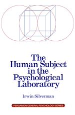 Télécharger le livre :  The Human Subject in the Psychological Laboratory