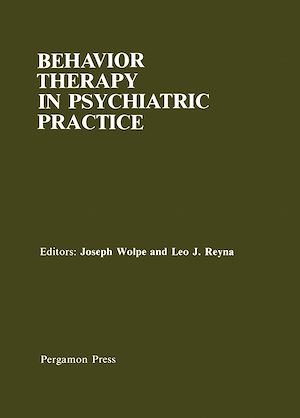 Téléchargez le livre :  Behavior Therapy in Psychiatric Practice