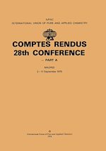 Télécharger le livre :  Comptes Rendus 28th Conference
