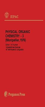 Télécharger le livre :  Physical Organic Chemistry — 3