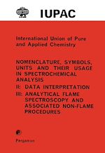 Télécharger le livre :  International Union of Pure and Applied Chemistry