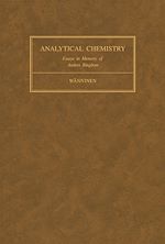 Télécharger le livre :  Essays on Analytical Chemistry