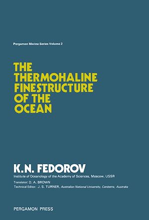 Téléchargez le livre :  The Thermohaline Finestructure of the Ocean