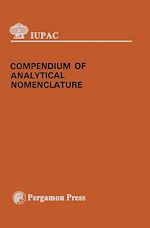 Télécharger le livre :  Compendium of Analytical Nomenclature