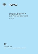 Télécharger le livre :  Standard Methods for the Analysis of Oils, Fats and Derivatives
