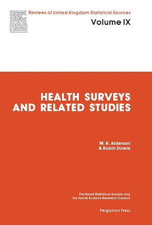 Téléchargez le livre :  Health Surveys and Related Studies