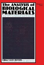 Télécharger le livre :  The Analysis of Biological Materials