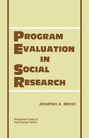 Téléchargez le livre :  Program Evaluation in Social Research
